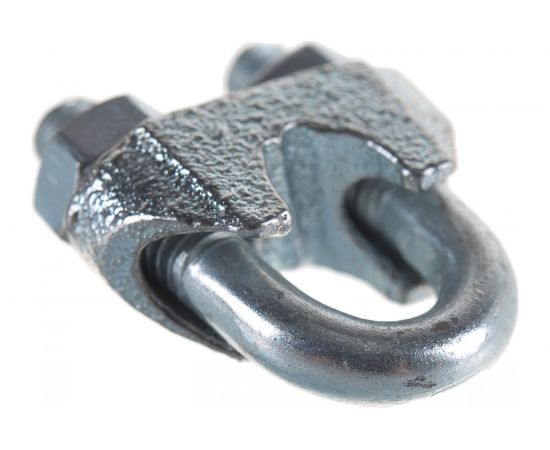 Зажим для стальных канатов BEFAST DIN 741, покрытие белый цинк 8, 150 шт. 74108150S – изображение 3