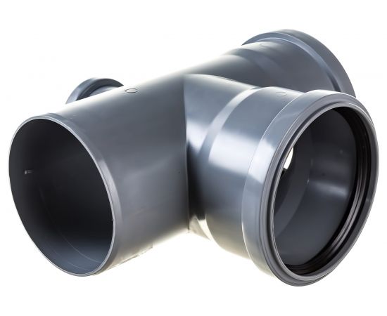 Канализационная крестовина Ostendorf 87 градусов 110х110х50 Ростурпласт 904015 – изображение 3