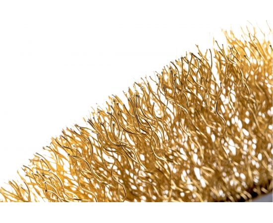 Корщетка для зачистки швов ПТК латунная щетка, пластиковая ручка 00000024493 – изображение 4