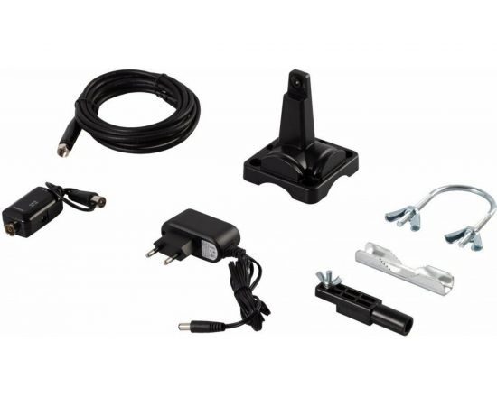 Комнатная и наружная активная антенна Kromax TV FLAT-13 black 78965 – изображение 4