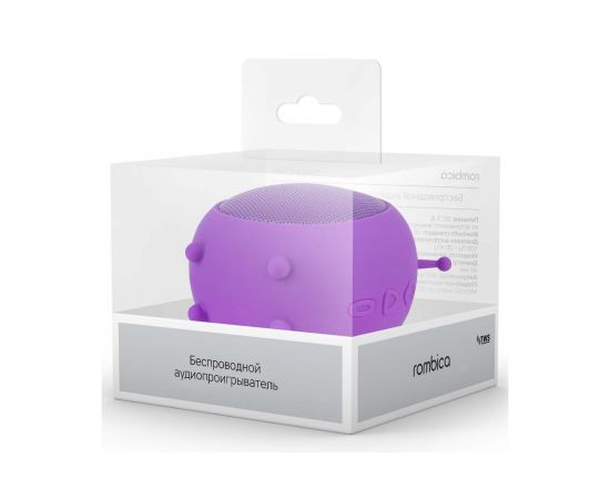 Портативная акустика Rombica MySound Telly - Purple BT-S092 – изображение 4