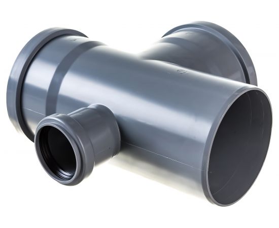 Канализационная крестовина Ostendorf 87 градусов 110х110х50 Ростурпласт 904015 – изображение 4