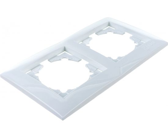 Двухместная рамка EKF Валенсия, белая, PROxima EWM-G-302-10 – изображение 4