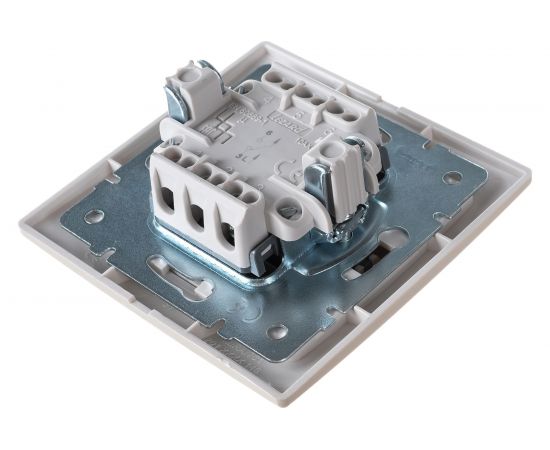 Выключатель Lezard Мира жемчужно-белый перламутр со вст. 701-3030-100 – изображение 4