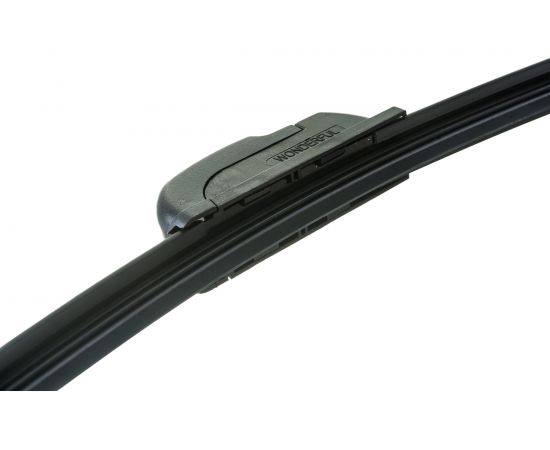 Щетка стеклоочистителя бескаркасная с графитом (универсальная) 55см/22" (2 адаптера) Wonderful 901891 – изображение 4