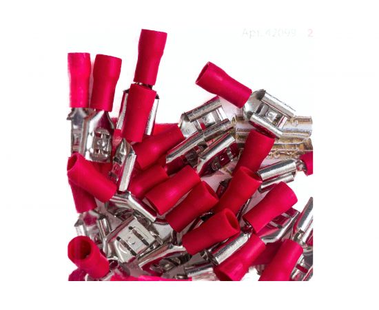 Разъём DORI плоский изолированный гнездо 7,4 мм 0,5-1,5 мм2 РПИм 25 шт 42099 – изображение 4