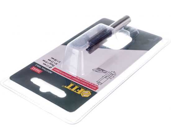 Фреза пазовая (12х20х58 мм; 2 лезвия; хвостовик 8 мм) по дереву FIT IT 36641 – изображение 4