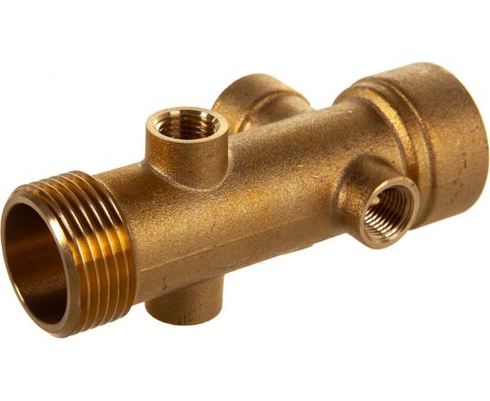 Штуцер 6-ти ходовой 110 мм под шланг 1/2" AquamotoR AR111015 – изображение 5