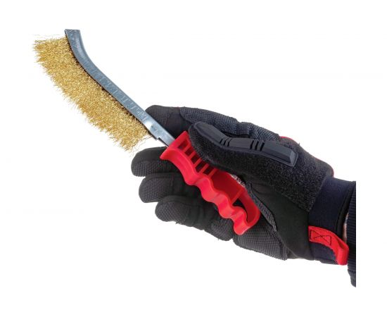 Корщетка для зачистки швов ПТК латунная щетка, пластиковая ручка 00000024493 – изображение 5