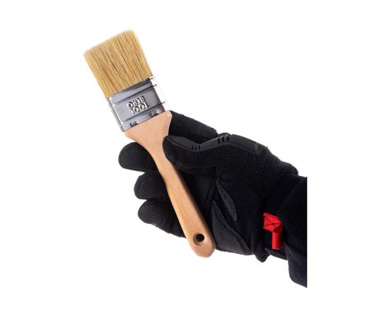 Плоская кисть Toolberg 50 мм, утолщенная, светлая натуральная щетина 0101803 – изображение 6