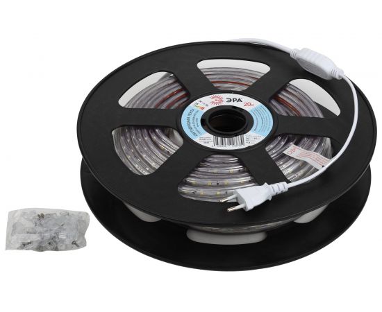 Светодиодная лента ЭРА LS2835-4,8-60-220-6500К-IP67-20m Б0043095 