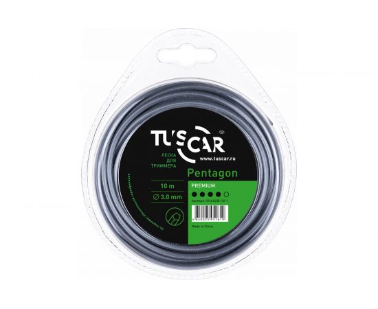 Леска для триммера Pentagon, Premium, 3.0 мм, 10 м TUSCAR 10161430-10-1 
