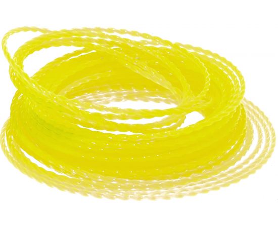 Леска двухкомпонентная EXTRA CORD (15 м; квадрат; 3 мм) для триммера DENZEL 96126 