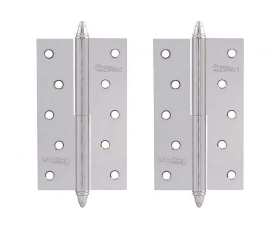 Петля НОРА-М 610-5"" CР хром.покр. правая 2,5 мм №2 10623 