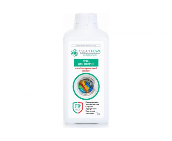 Универсальный гель для стирки CLEAN HOME 1 л 524 