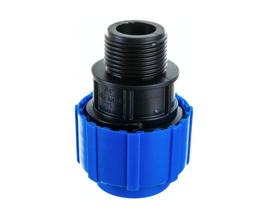 Муфта с наружной резьбой ПОЛИТЭК 25х3/4 50030025 