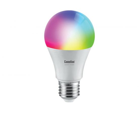 Светодиодная лампа Camelion Smart Home LSH11/A60/RGBСW/Е27/WIFI 11Вт Е27 RGB+DIM+CW 220В 14499 