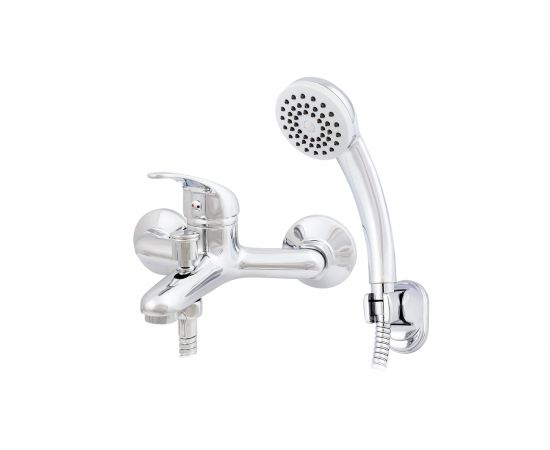 Смеситель для ванны Mix&Fix Йота одноручный, с аксессуарами, картридж 35 мм тов-114485 