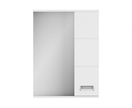 Зеркало Uncoria Рейн 55 см белое без эл 65536 