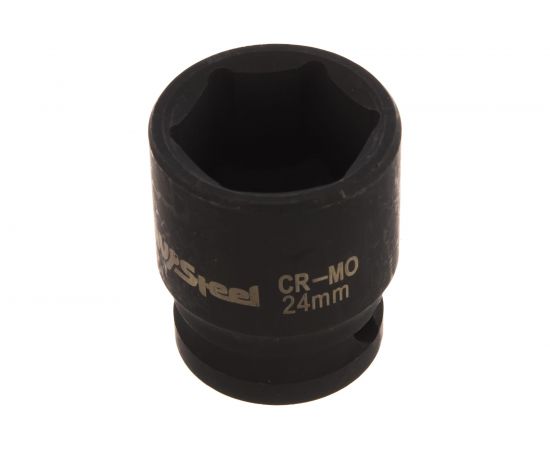 Головка ударная шестигранная (24 мм; 1/2DR) AV Steel AV-720024 – изображение 2