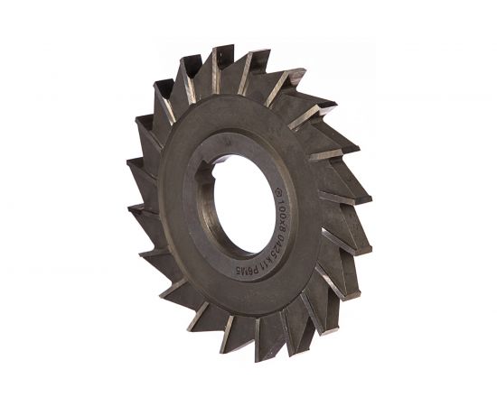 Фреза дисковая 3-х сторонняя (100х8х32 мм; Z=20; Р6М5) Туламаш ТМ 138684 – изображение 2