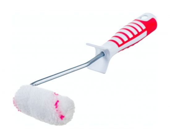 Мини-Валик АКОР Профи для работ с водными красками L60 мм полиэстер L ручки 30см 4607044339606 – изображение 2