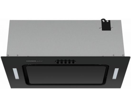 Кухонная вытяжка HOMSair Crocus Push 52 черный CROCUS PUSH 52 Glass Black – изображение 2