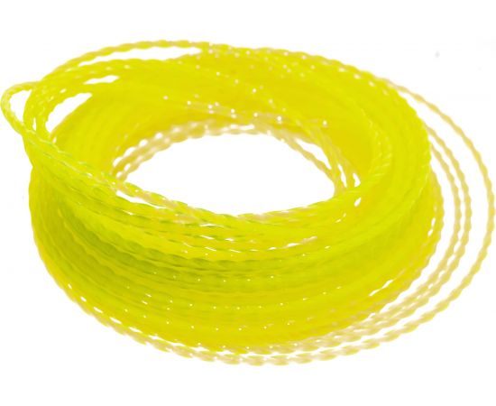 Леска двухкомпонентная EXTRA CORD (15 м; квадрат; 3 мм) для триммера DENZEL 96126 – изображение 2