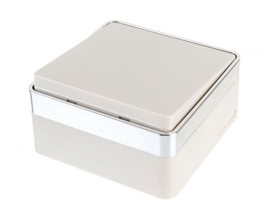 Выключатель WERKEL W5012003 одноклавишный проходной Gallant слоновая кость a051548 – изображение 2