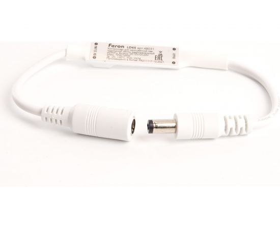 Контроллер для одноцветной светодиодной ленты мини FERON с П/У белый, 12-24V, LD65 48031 – изображение 3