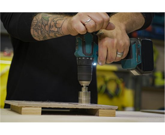 Набор биметаллических коронок по металлу (13 предметов; 19, 22, 29, 35, 38, 44, 51, 57, 64) Gigant G100-002 – изображение 3