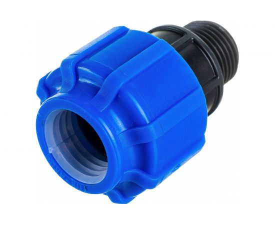 Муфта ПОЛИТЭК с наружной резьбой 20х1/2 50030020 – изображение 3