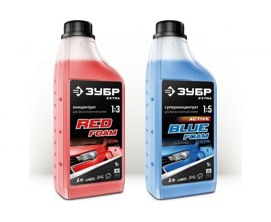 Концентрированный универсальный шампунь для минимоек ЗУБР Extra 1 л 70651-1 – изображение 3