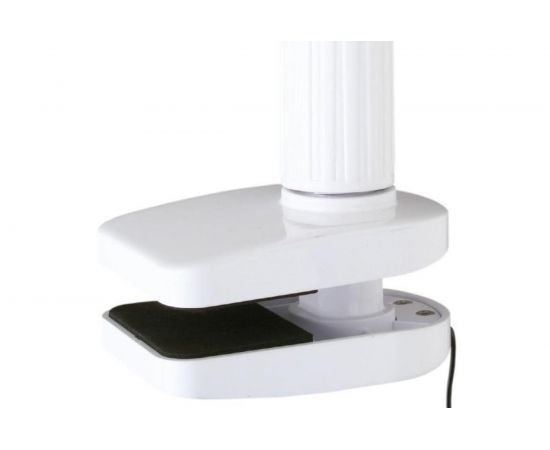 Настольный светильник, белый, LED, 6Вт, зажим-струбцина, 230В, сенсорное включение, 4 уровня яркости, 4000К Camelion KD-793 C01 12490 – изображение 3