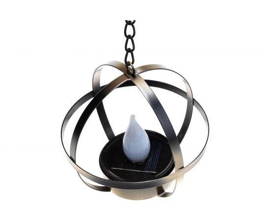 Садовый светильник ЭРА ERASFM02 Лофт, подвесной, на цепи, на солнечной батарее, Б0044846 – изображение 4