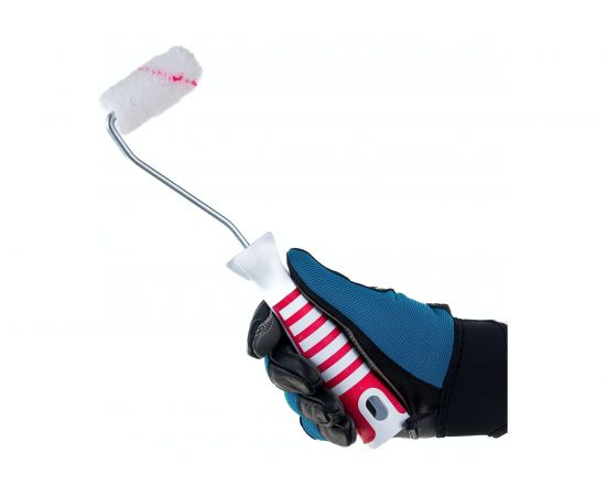 Мини-Валик АКОР Профи для работ с водными красками L60 мм полиэстер L ручки 30см 4607044339606 – изображение 4