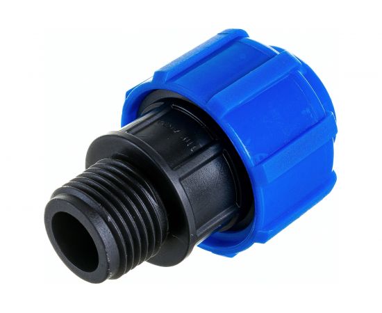 Муфта ПОЛИТЭК с наружной резьбой 20х1/2 50030020 – изображение 4