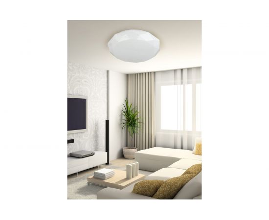 Бытовой светодиодный светильник ЭРА SPB-6 Sparkle 18-6,5K 18Вт 6500К 1260 Лм 350x107 мм Б0034979 – изображение 4