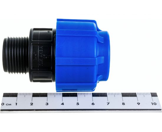 Муфта с наружной резьбой ПОЛИТЭК 25х3/4 50030025 – изображение 5