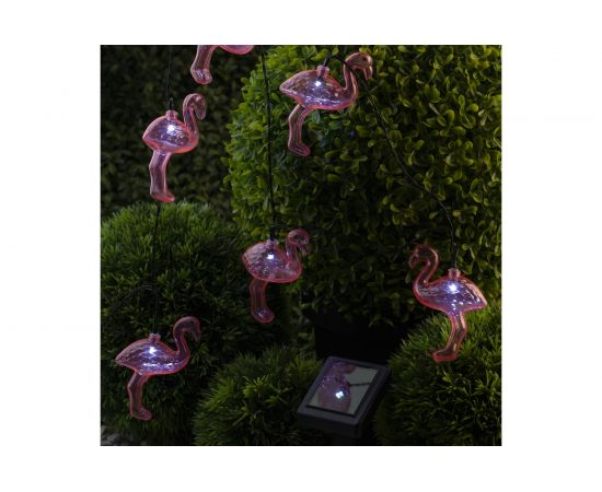 Садовая гирлянда ЭРА ERADG012-07 10 подсвечиваемых светодиодами фламинго Б0038508 – изображение 5