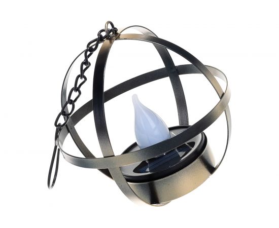 Садовый светильник ЭРА ERASFM02 Лофт, подвесной, на цепи, на солнечной батарее, Б0044846 – изображение 5