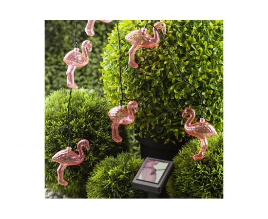 Садовая гирлянда ЭРА ERADG012-07 10 подсвечиваемых светодиодами фламинго Б0038508 – изображение 6