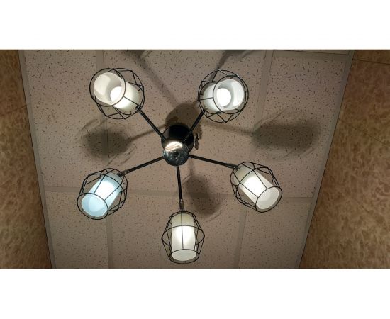 Люстра JUPITER LIGHTING 5х60W E27 230V MО 85-1121/5 – изображение 6