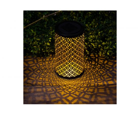 Садовый светильник ЭРА ERASF22-44 Орнамент на солнечной батарее, 19 см, Б0053446 – изображение 6