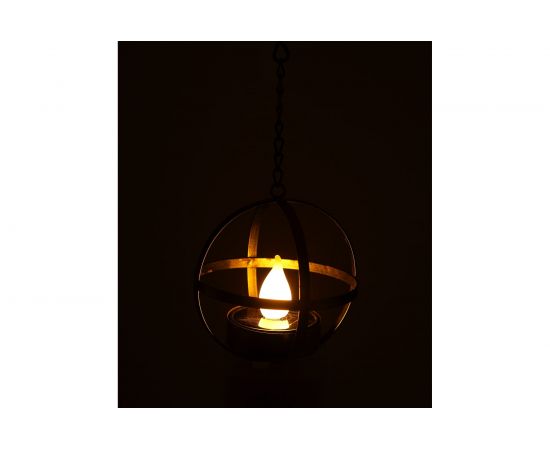 Садовый светильник ЭРА ERASFM02 Лофт, подвесной, на цепи, на солнечной батарее, Б0044846 – изображение 7