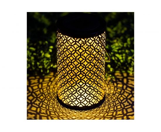 Садовый светильник ЭРА ERASF22-44 Орнамент на солнечной батарее, 19 см, Б0053446 – изображение 7