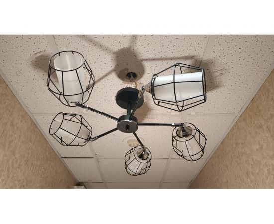 Люстра JUPITER LIGHTING 5х60W E27 230V MО 85-1121/5 – изображение 8