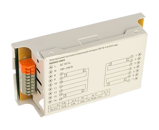 Электронный пускорегулирующий аппарат | дроссель TDM EB-T8-418-EA3 SQ0363-0003 