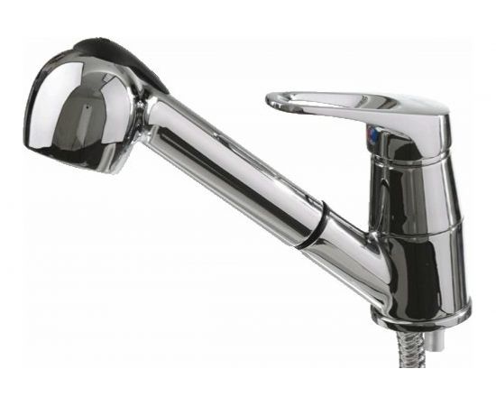 Смеситель для кухни LEDEME картридж д.35 мм с вытягивающейся лейкой L6013 65708 