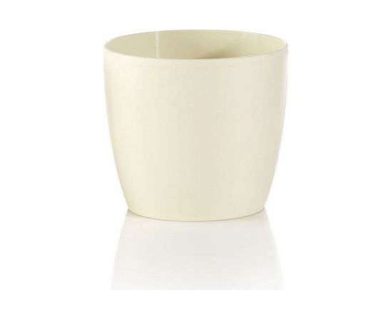Кашпо Teraplast MADEIRA диам. 18 см, высота 16.2 см, кремовое 08017018008 
